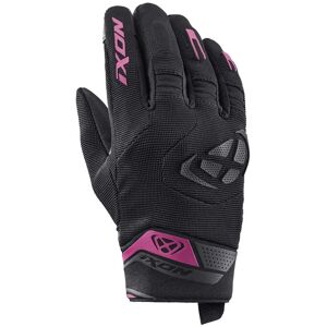 Gants cuir/textile femme Ixon Mig 2 Lady noir/fuschia- M rose M female