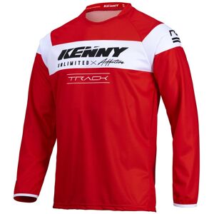 Maillot cross Kenny Track Raw rouge/blanc 2022- S blanc S male