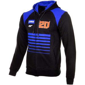 GP Racing Apparel Sweat zippe a capuche Yamaha Factory FQ20 noir/bleu 2023- L rouge L male