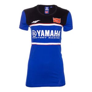 GP Racing Apparel Tee-shirt femme Dual Yamaha Fabio Quartararo 20 bleu/rouge- M M