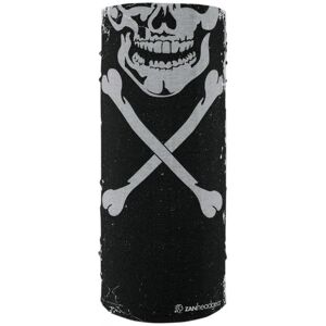 Tour de cou Zan Headgear Tube Skull Xbones noir/blanc