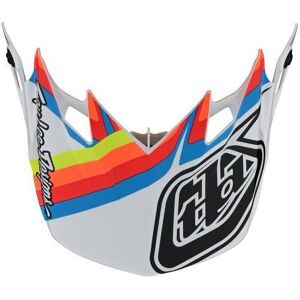 Visiere de casque cross Troy Lee Designs SE4 Warped white