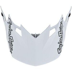 Visiere de casque cross Troy Lee Designs SE4 Mono white