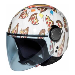 Casque jet enfant Grex G1.1 Artwork Pizza Party- 2XS orange 2XS unisex