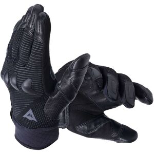 Gants cuir/textile femme Dainese Unruly Woman Ergo-Tek noir/anthracite M female