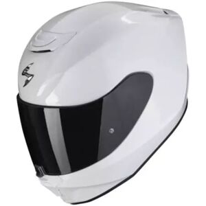 Casque Scorpion Exo 391 Solid Blanc - Publicité