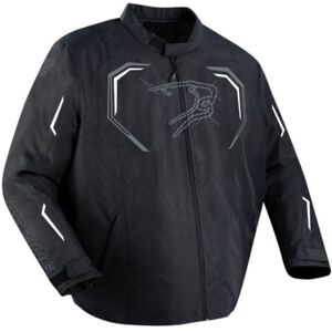 Blouson Bering Dundy King Size Noir Blanc - Publicité