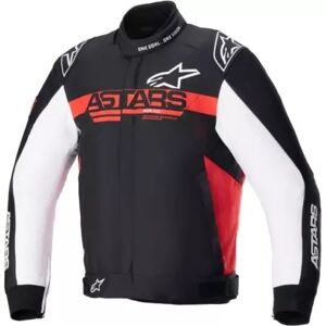 Alpinestars Monza Sport Motorcycle Textile Jacket Unisex Black White Red Size: Xl - Publicité
