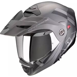 Casque Scorpion ADX-2 Galane Noir Argent - Publicité