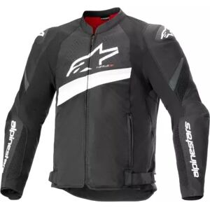 Blouson Alpinestars T-GP Plus R V4 Airflow Noir Blanc - Publicité