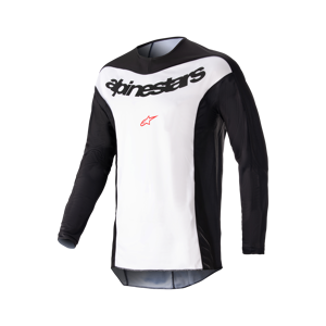 Maillot Cross Alpinestars Fluid Lurv Noir-Blanc -