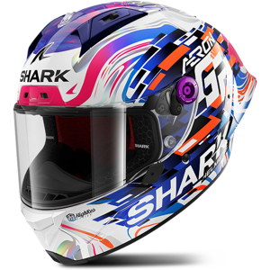 Casque Integral Shark Aeron-Gp Replica Zarco GP De France Multicolore -