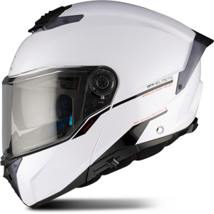 Casque Modulable MT Atom 2SV Blanc -