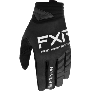 Gants Cross FXR Prime Noir-Blanc -