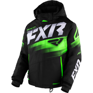 Veste de Ski Enfant FXR Boost Noir-Lime -