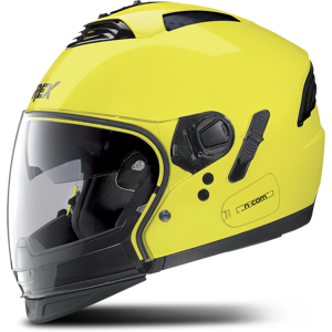 Casque Jet Grex G4.2 Pro Kinetic N-Com Led Jaune -