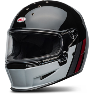 Casque Intégral Bell Eliminator GT Noir-Blanc - - Publicité