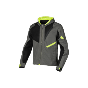 Blouson Moto Macna Farrow Vert-Noir -