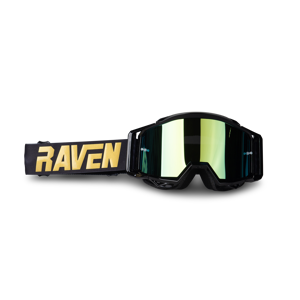 Masque Cross Raven Sniper Noir Or 