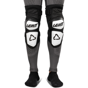 Genouilleres Leatt Enduro Blanc Noir 