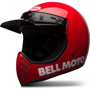 Casque Intégral BELL Moto-3 Classic Rouge - - Publicité