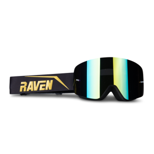 Masque Cross Raven Edge Noir Or 