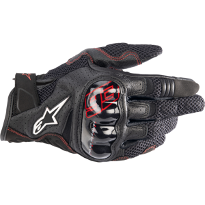 Gants Moto Alpinestars MM93Rio Hondo V2 Air Noir Asphalte-Rouge - - Publicité