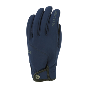 Gants Moto Richa Scoot Softshell Bleus -