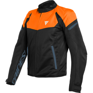 Blouson Moto Dainese Bora Air Tex Orange Flamme-Noir Iris-Noir -