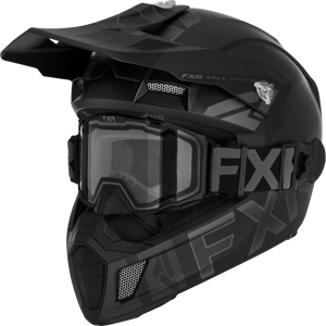 Casque Cross FXR Clutch Cold Stop QRS Black Ops -