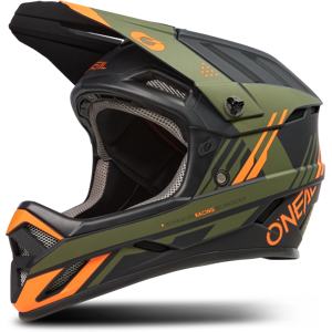 O'Neal Casque VTT Downhill OaNeal BACKFLIP STRIKE V.23Noir-Orange-Marron -