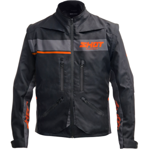 Shot Race Gear Veste Enduro Shot Contact Assault 2.0 Noir-Orange -