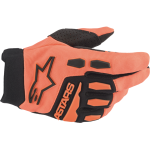 Gants Cross Enfant Alpinestars Full Bore Orange-Noir - - Publicité