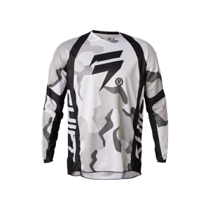 Maillot Cross Shift White Label Blanc Camouflage -