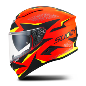 Casque Intégral Suomy Speedstar Luminescence Rouge Mat -