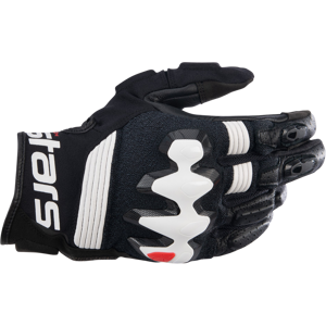 Gants Moto Alpinestars Halo Noir-Blanc - - Publicité