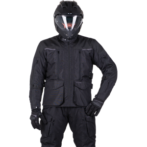 Veste Moto Course Four Seasons 3.0 Noir Cendre -