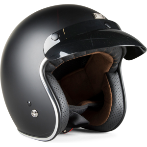 Casque Jet Origine Primo Noir Mat -