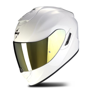 Casque Intégral Scorpion EXO-1400 EVO II AIR Solid Blanc - - Publicité