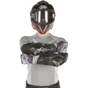 Coudieres Alpinestars Sequence Noir-Rouge -