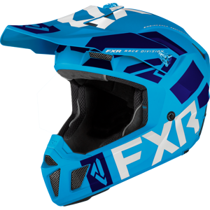 Casque Cross FXR Clutch Evo LE Bleu 