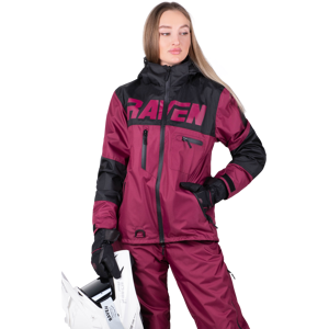 Veste Femme Raven Frontline Noir-Violet -