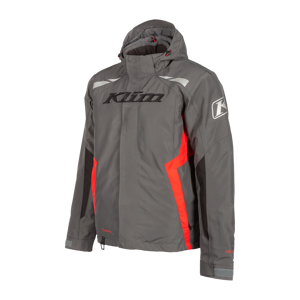 Blouson Klim Rift Asphalte-High Risk Rouge -