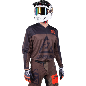 Answer Racing Maillot Enduro Answer Arkon Ops Marron-Noir -