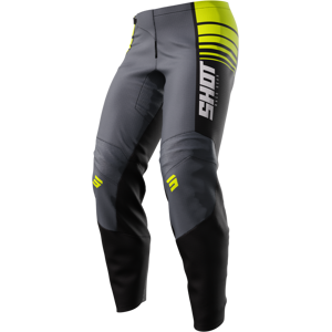 Shot Race Gear Pantalon Cross Enfant Shot Draw Peak Jaune Neon 