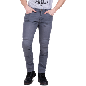 Jean Moto Course Ethan Slim Fit Gris -