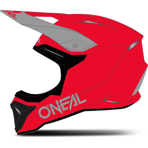 ONeal Casque Cross OaNeal 1SRS Solid Rouge 