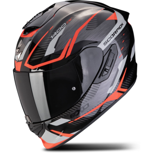 Casque Integral Scorpion EXO-1400EVO II AIR Accord Gris-Rouge -