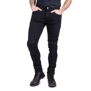 Jean Moto Course Norman Coupe Fuselee Noir -