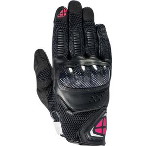 Gants Moto Femme Ixon RS4 Air Noir Fuchsia 